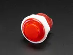 Mini Led Arcade Button - 24Mm Translucent Red 1