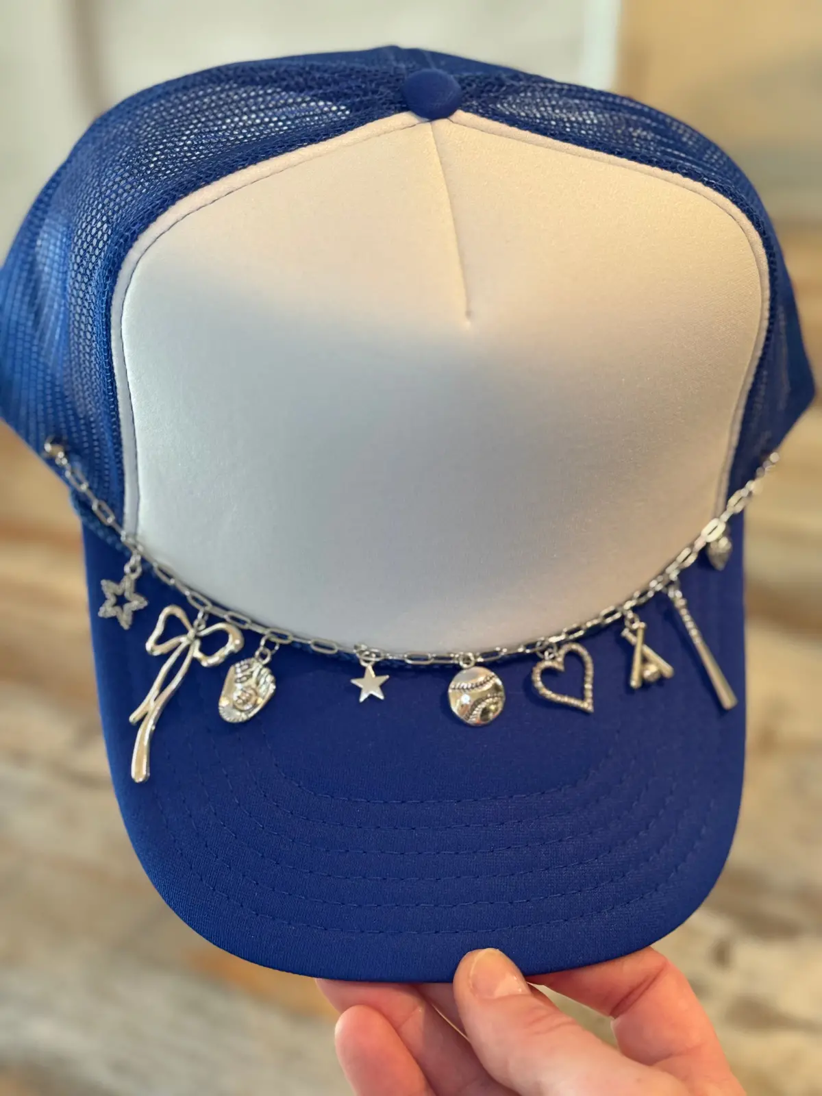 Baseball Charm Hat Chains 2