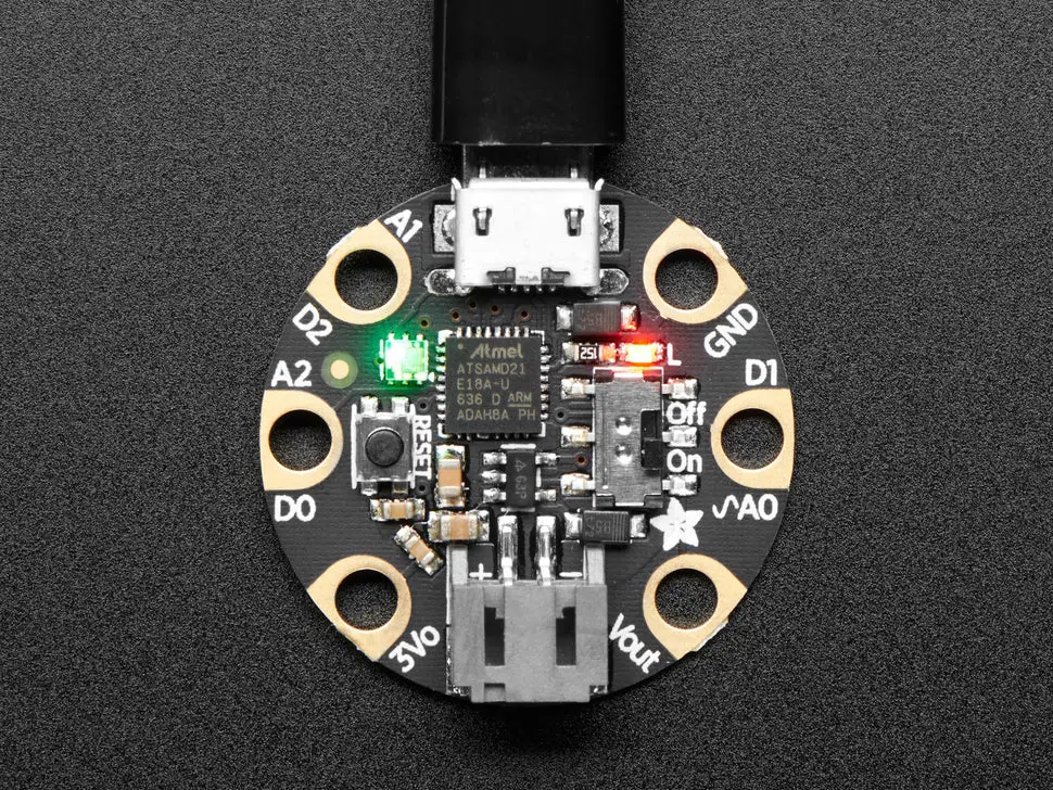 Adafruit Gemma M0 - Miniature Wearable Electronic Platform 1