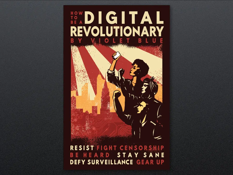 How To Be A Digital Revolutionary – E-Book With Usb Bracelet By Violet Blue 1