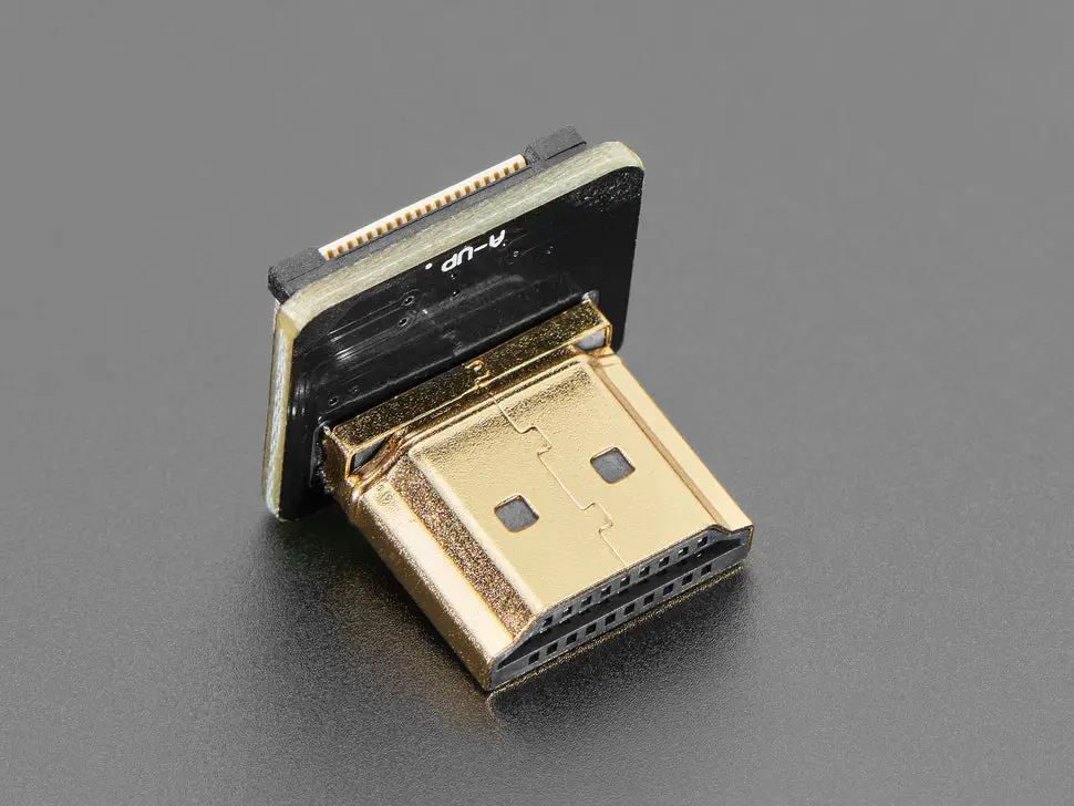 Diy Hdmi Cable Parts - Right Angle (L Bend) Hdmi Plug Adapter 1