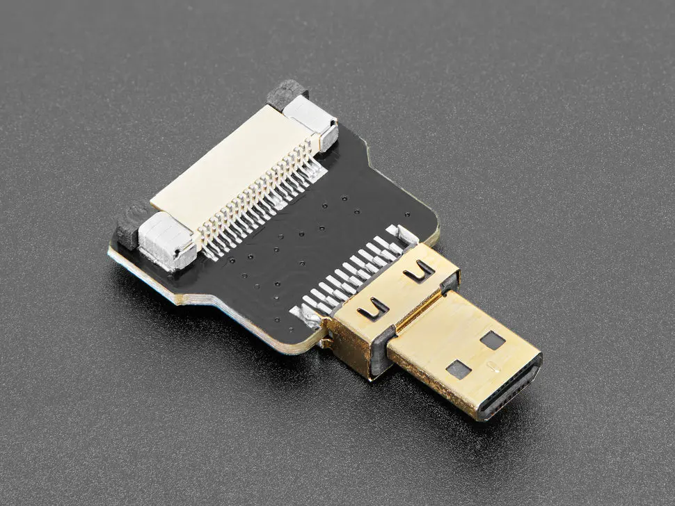 Diy Hdmi Cable Parts - Straight Micro Hdmi Plug Adapter 1