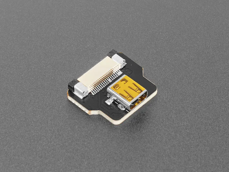 Diy Hdmi Cable Parts - Straight Micro Hdmi Socket Adapter 1