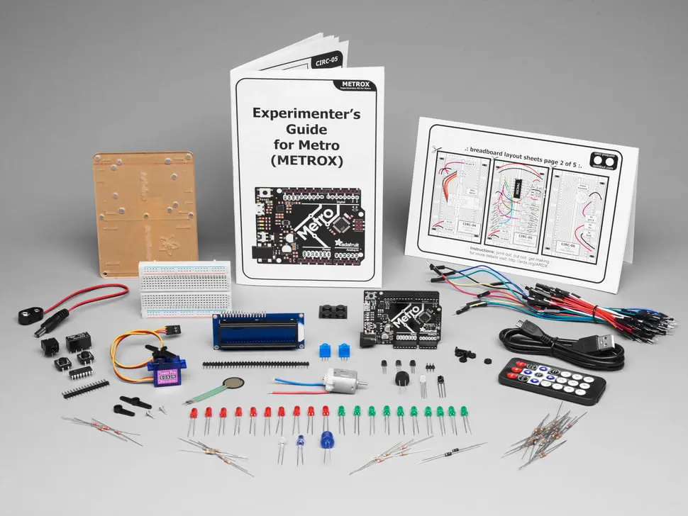 Adafruit Metrox Classic Kit - Experimentation Kit For Metro 328 1