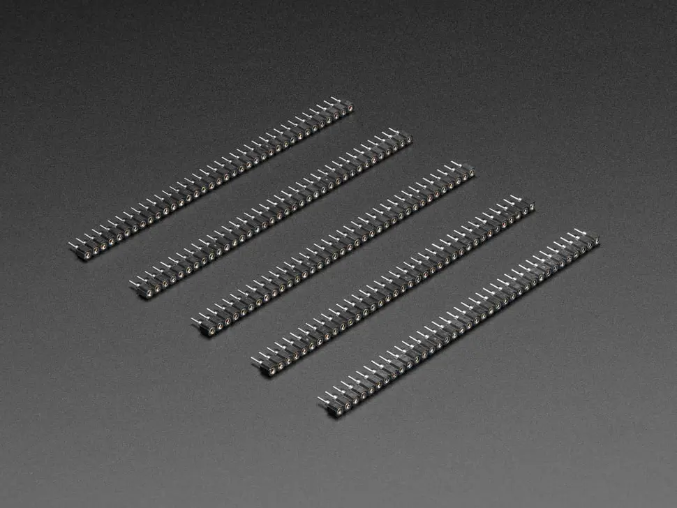 36-Pin Swiss Female Socket Headers - Pack Of 5 1