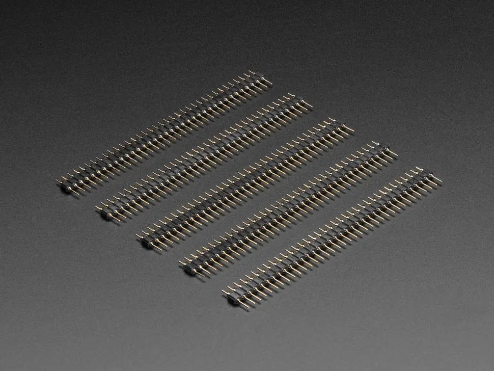 36-Pin Swiss Male Plug Headers - Pack Of 5 1