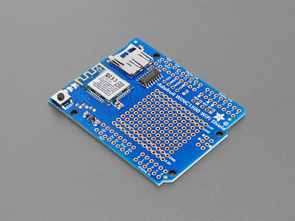 Adafruit Winc1500 Wifi Shield With Pcb Antenna 1