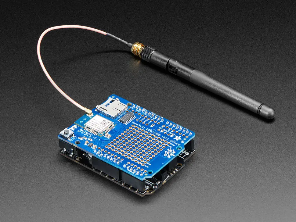 Adafruit Winc1500 Wifi Shield With Ufl Connector 1