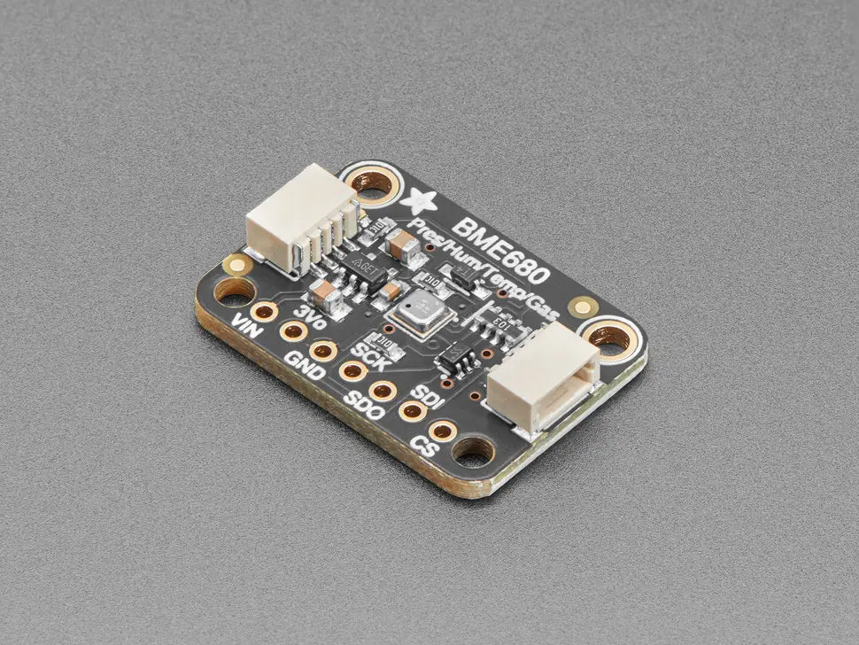 Adafruit Bme680 - Temperature, Humidity, Pressure And Gas Sensor - Stemma Qt 1
