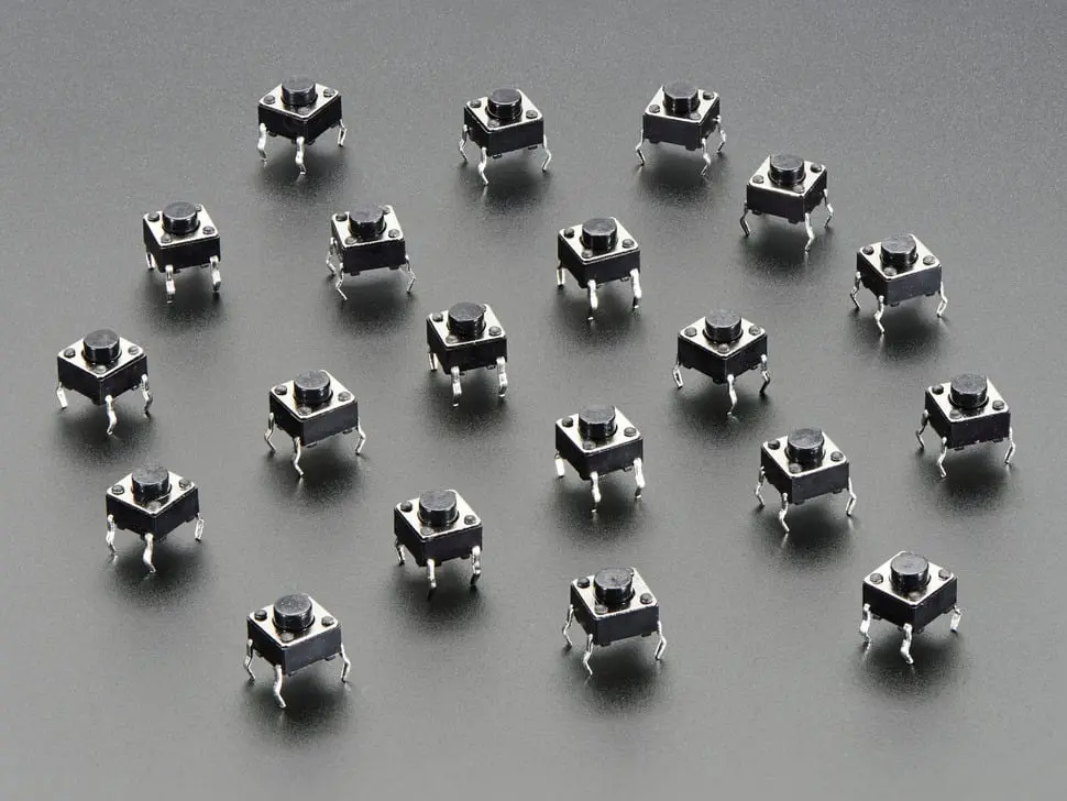 Tactile Button Switch (6Mm) - 20 Pack 1