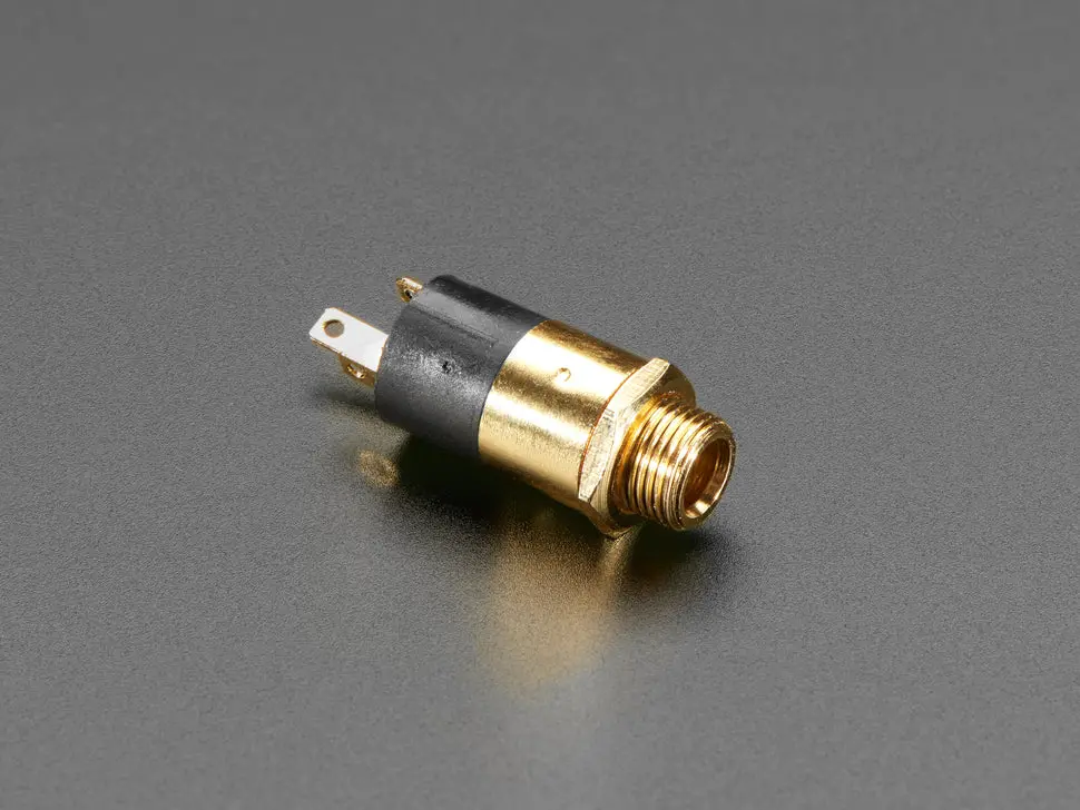 Panel Mount 1/8" / 3.5Mm Trs Audio Jack Connector 1