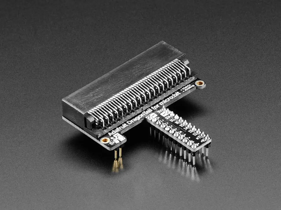 Adafruit Dragontail Breakout For Micro:Bit - Fully Assembled 1