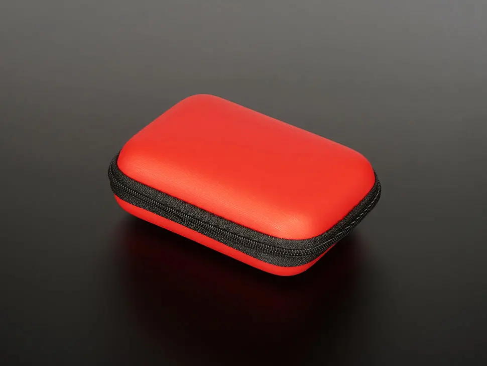 Maker-Friendly Zipper Case - Red 1