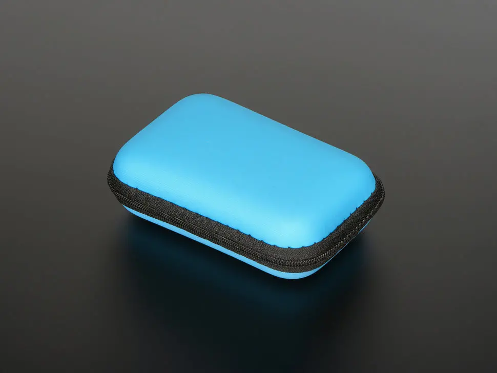 Maker-Friendly Zipper Case - Light Blue 1