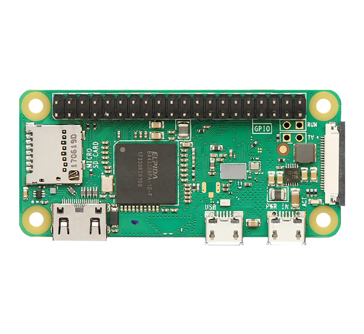 Raspberry Pi Zero Wh (With Pre-Soldered Header) 1