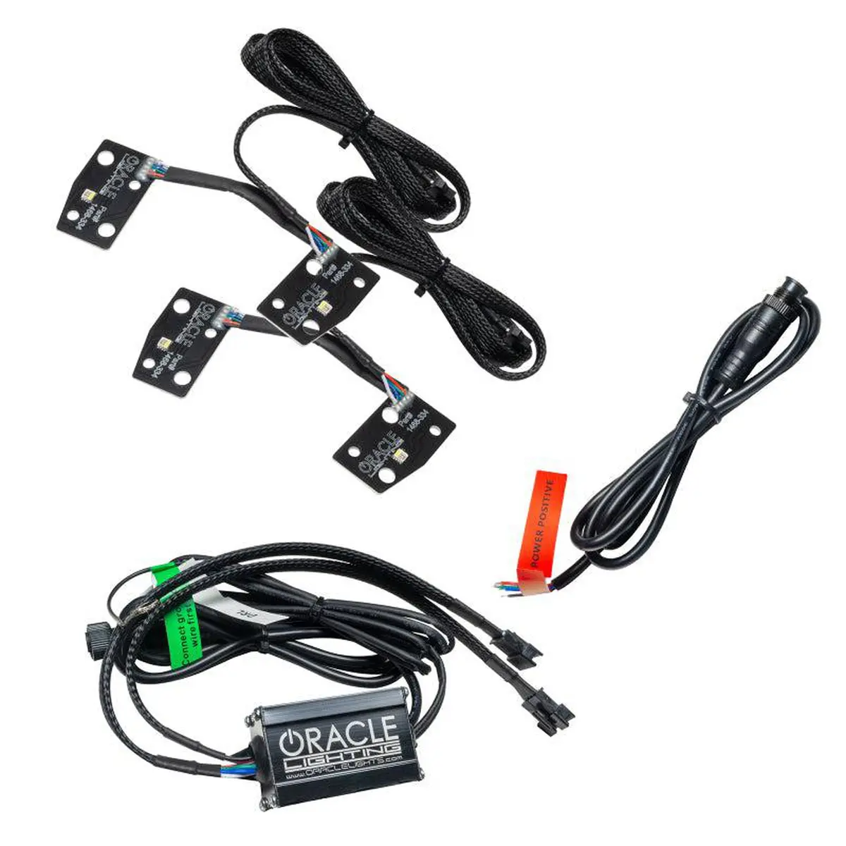 Oracle Drl Upgrade W/ Halo Kit - Colorshift W/ No Controller For 2021+ Ford Bronco 1