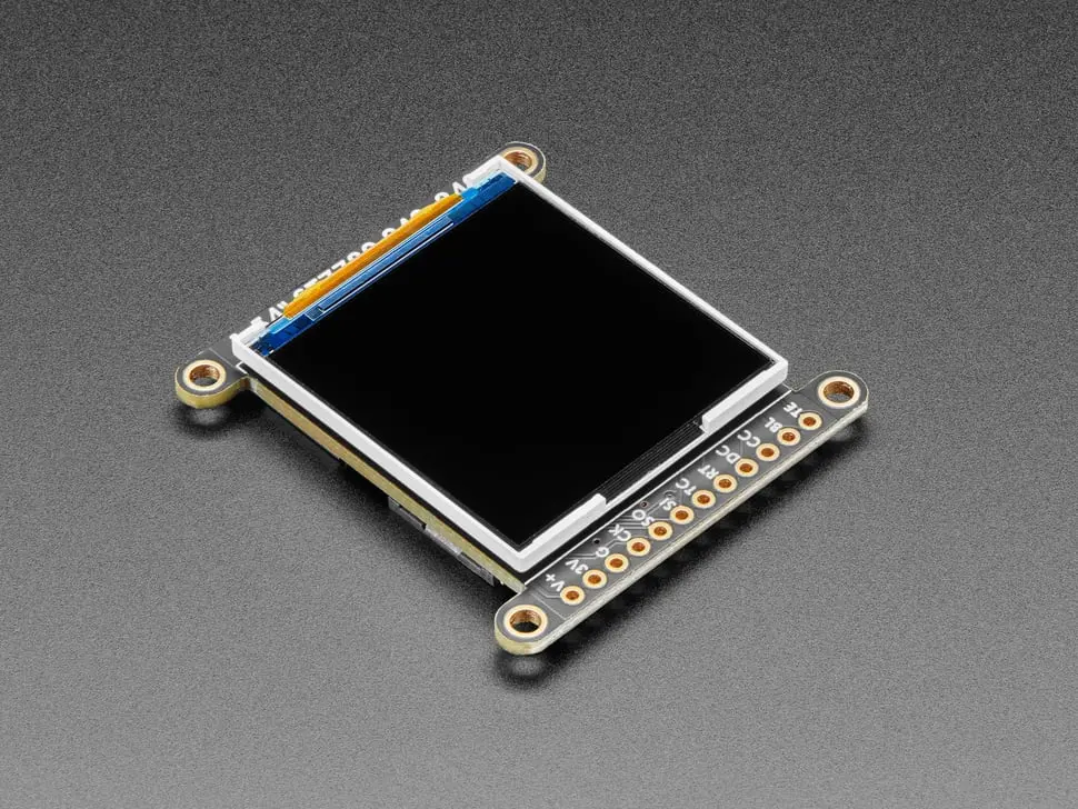 Adafruit 1.54" 240X240 Wide Angle Tft Lcd Display With Microsd - St7789 With Eyespi Connector 1