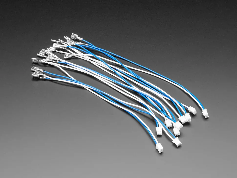 Arcade Button And Switch Quick-Connect Wires - 0.25" (10-Pack) 1