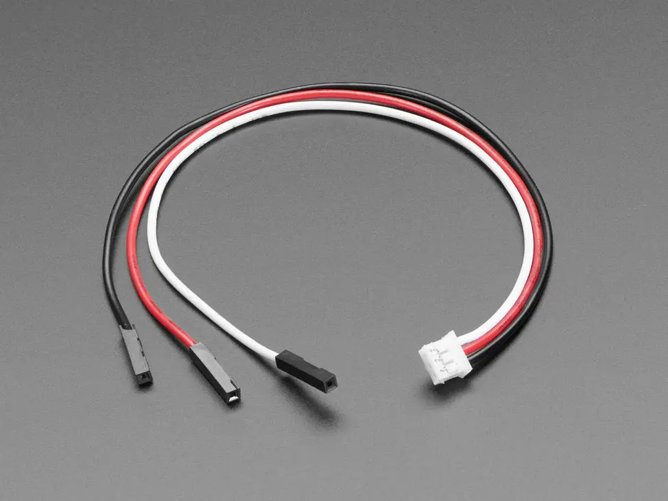 Stemma Jst Ph 2Mm 3-Pin To Female Socket Cable - 200Mm 1