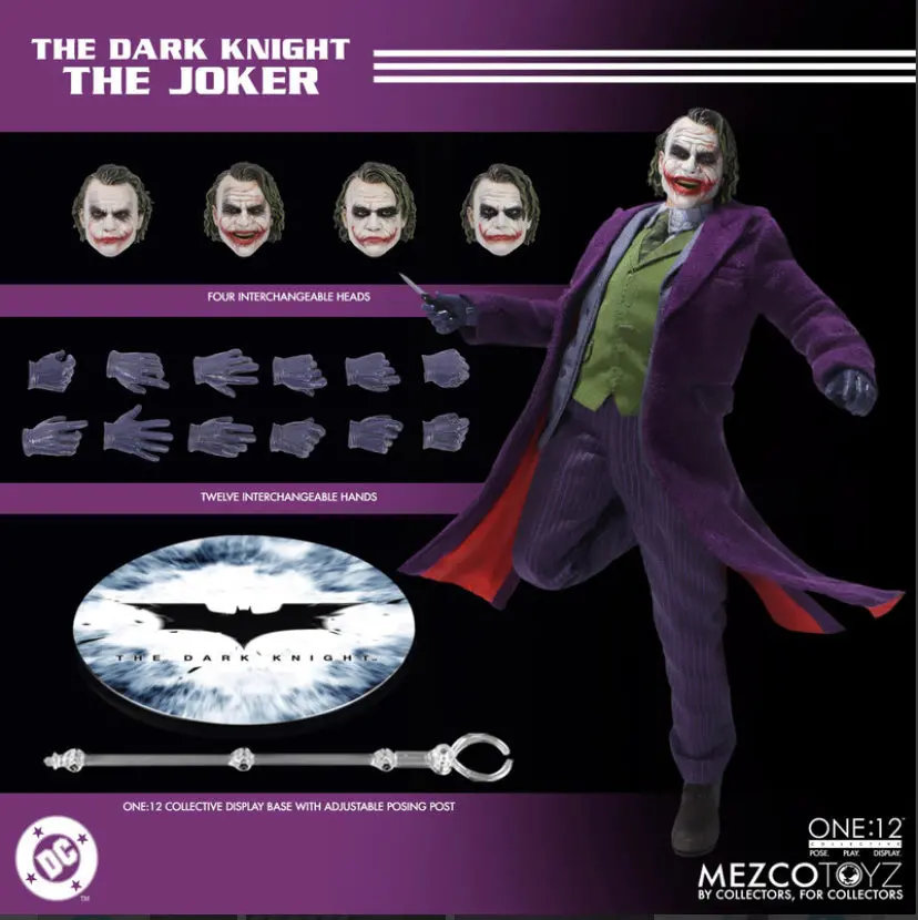 Pre-Order Deposit - Mezco One12 Dark Knight Joker 6-Inch Figure 1