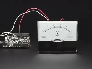 Large 5V Analog Panel Meter 1