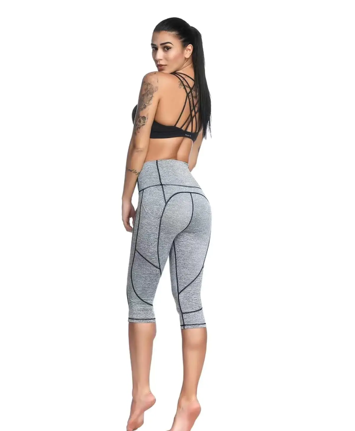 Capri Yoga Activewear Leggings 1