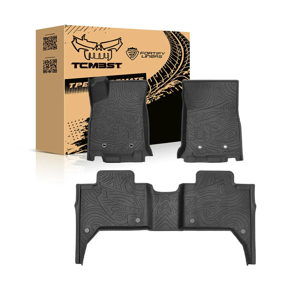 Tacomabeast Floor Liner | Double Cab Fits 2016-2023 Toyota Tacoma 7