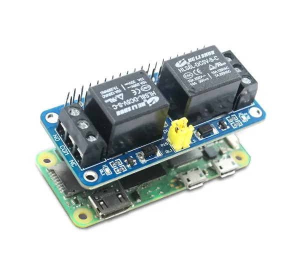 Zero Relay - 2 Channel 5V Relay Board For Raspberry Pi 1