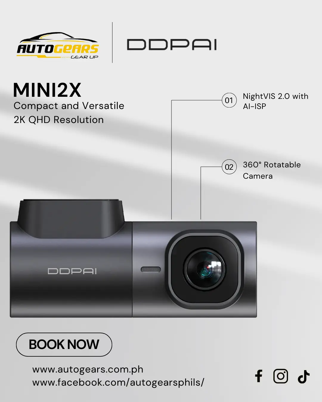 Ddpai Mini2x Front Dashcam 1