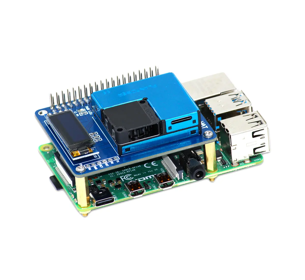 Air Monitoring Hat (Pmsa003 Sensor) 1