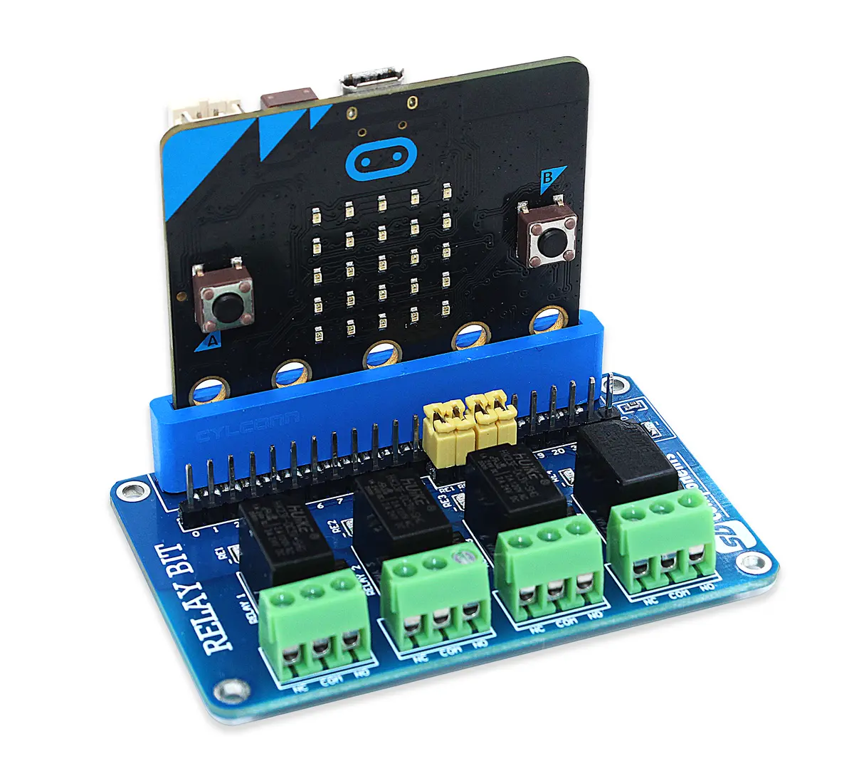 Relay Bit - 4 Channel 3V Relay Board For Micro:Bit 1