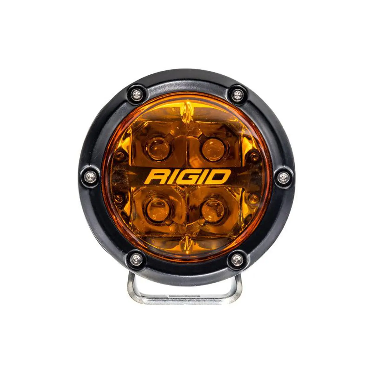 Rigid Industries 360-Series 4 Inch Spot With Amber Pro Lens (Pair) Universal | 36123 1