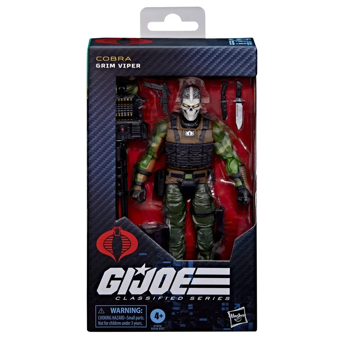 Gi Joe Classified Grim Viper 6-Inch Figure 1