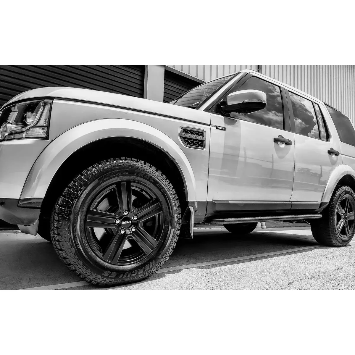 Tuffant Black 18" Black Alloy Wheel Set Of 5 1