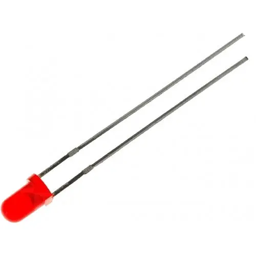 Red Led 3Mm Round Dip 1