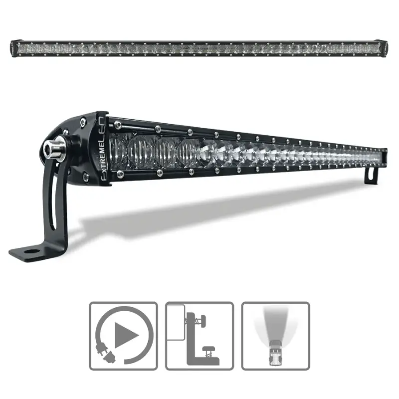 40" Extreme Single Row 200W Combo Beam Led Light Bar 1