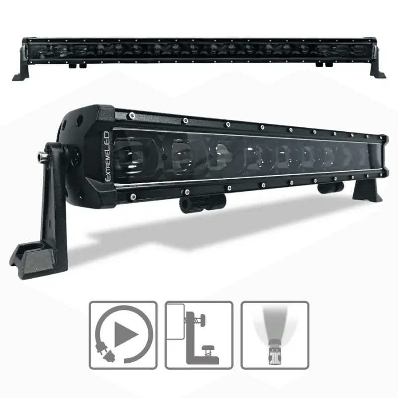 40" Super Stealth Combo Beam Led Light Bar 1
