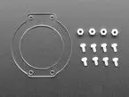 Clear Acrylic Lens Holder + Hardware Kit For Hallowing 1