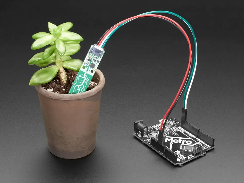 Adafruit Stemma Soil Sensor - I2c Capacitive Moisture Sensor - Jst Ph 2Mm 1