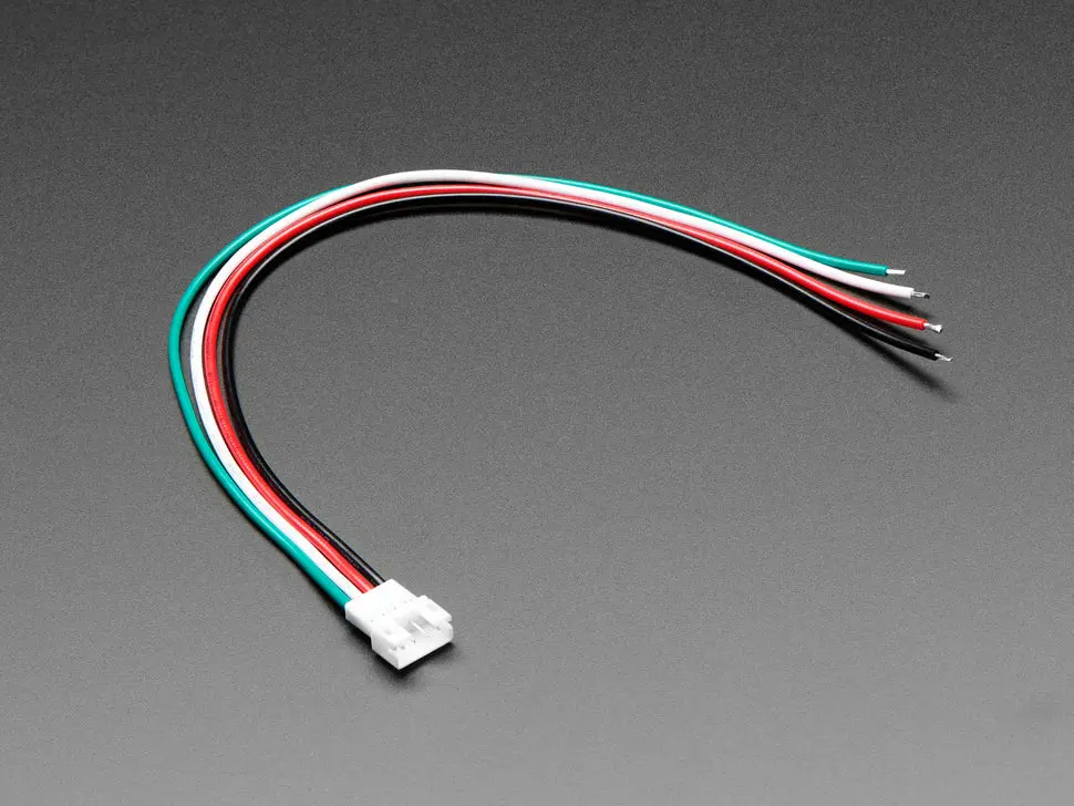 Jst Ph 2Mm 4-Pin Socket To Color Coded Cable - 200Mm 1