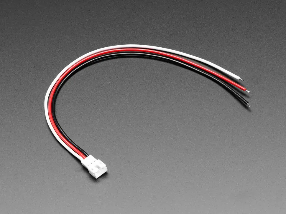 Jst Ph 2Mm 3-Pin Socket To Color Coded Cable - 200Mm 1