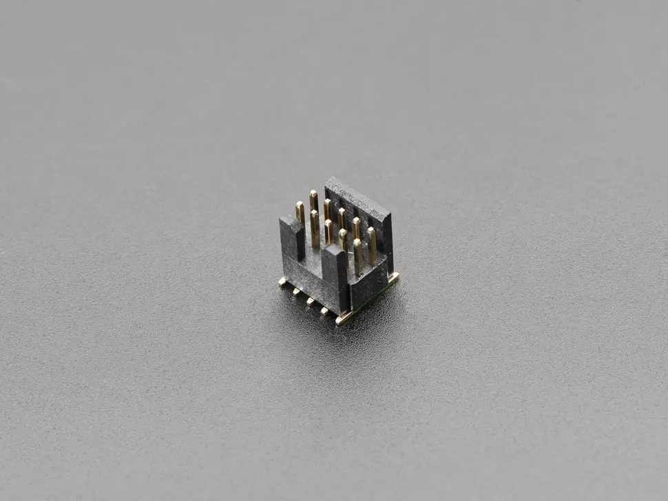 Mini Swd 0.05" Pitch Connector - 10 Pin Smt Box Header 1