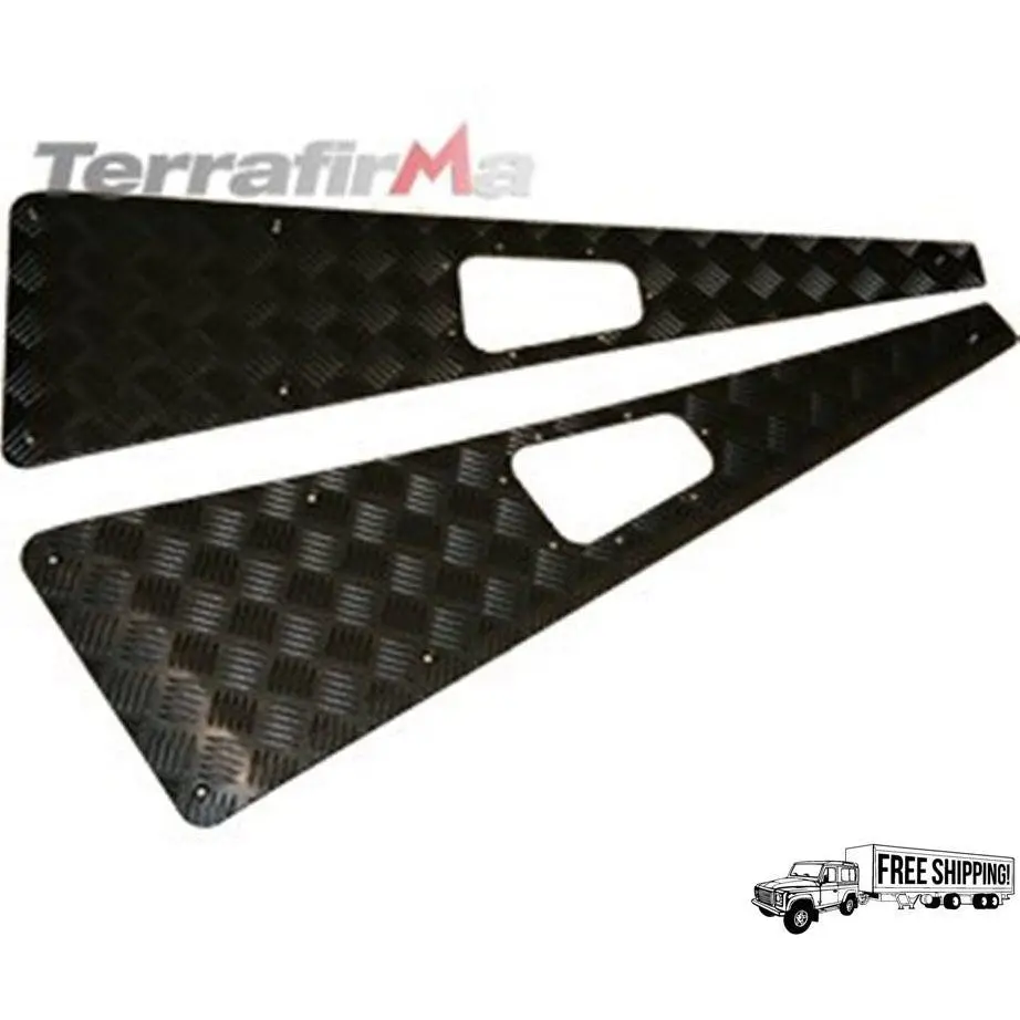 Wing Top Chequer Plate Black No Hole Wtkit01-Nh/B 1