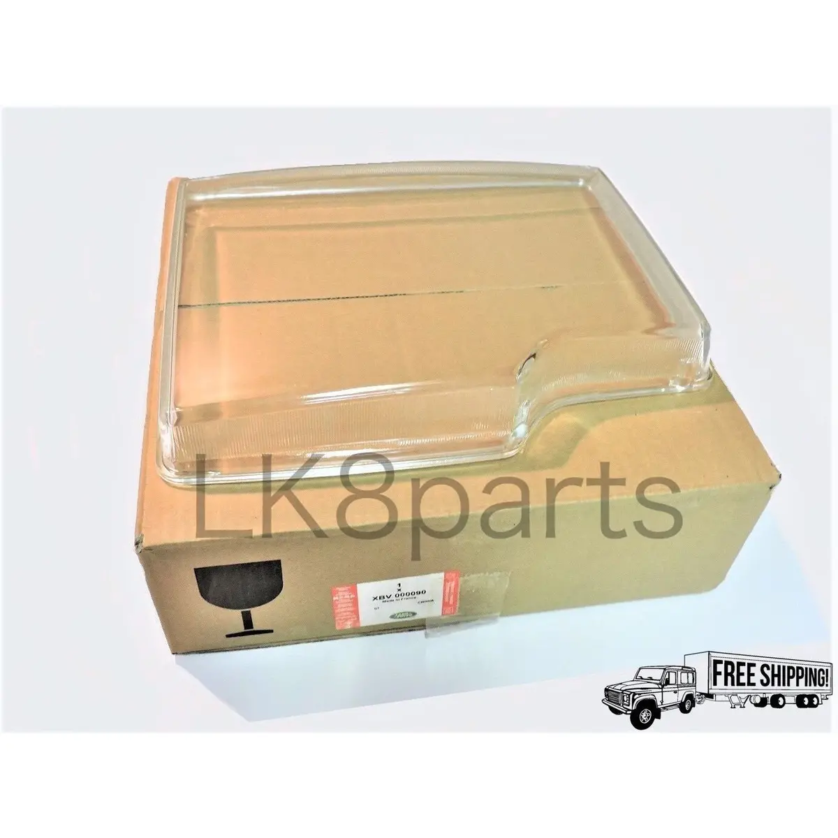 Left Headlight Glass Lens 1