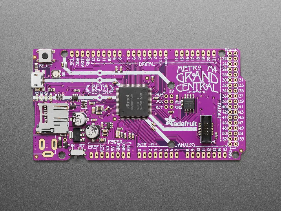 Adafruit Grand Central M4 Express Featuring Samd51 - Without Headers 1