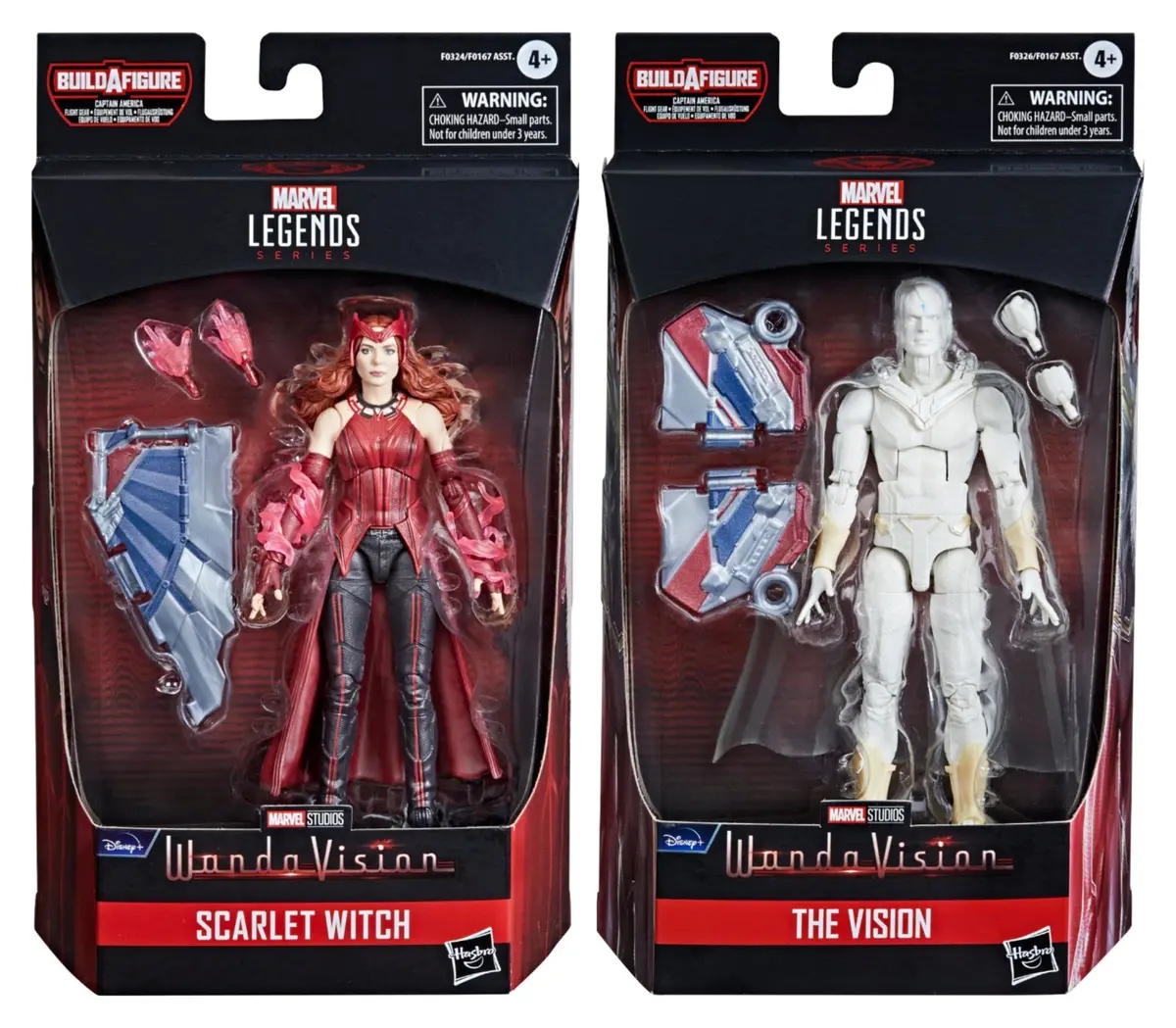 Bundle - Marvel Legends Vision & Scarlet Witch 6-Inch Figures 1