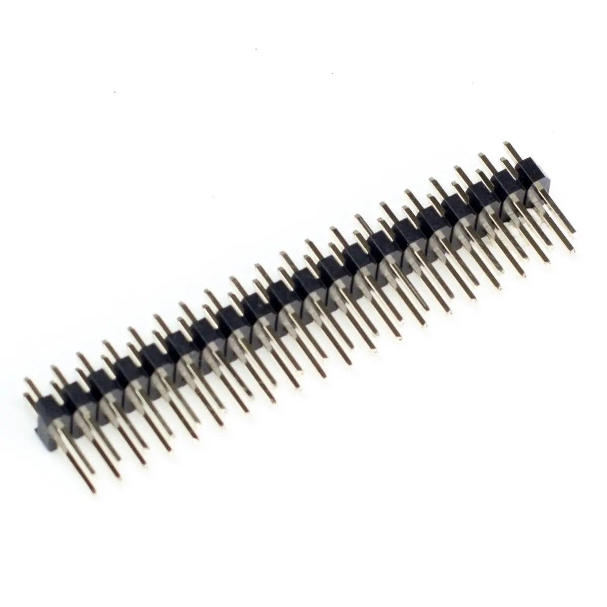 Male 40-Pin 2X20 Hat Header – Male 40-Pin Header 1