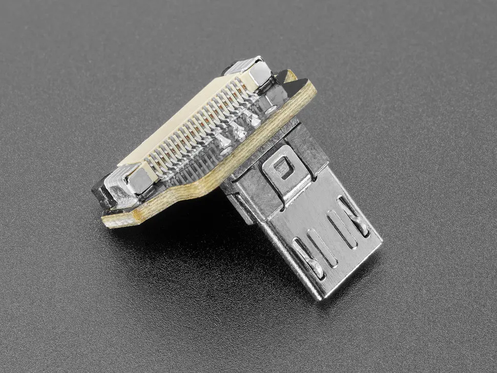 Diy Usb Cable Parts - Right Angle Micro B Plug Up 1