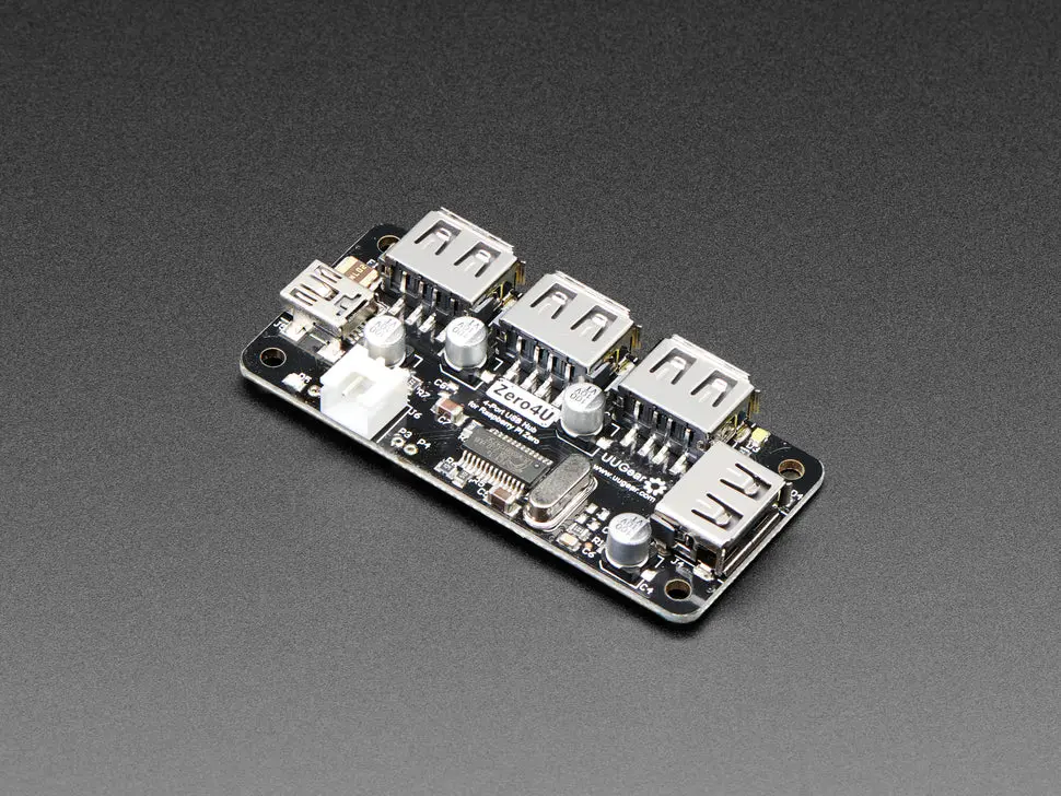 Zero4u - 4-Port Usb Hub Without Pogo Pins - V1.3 1