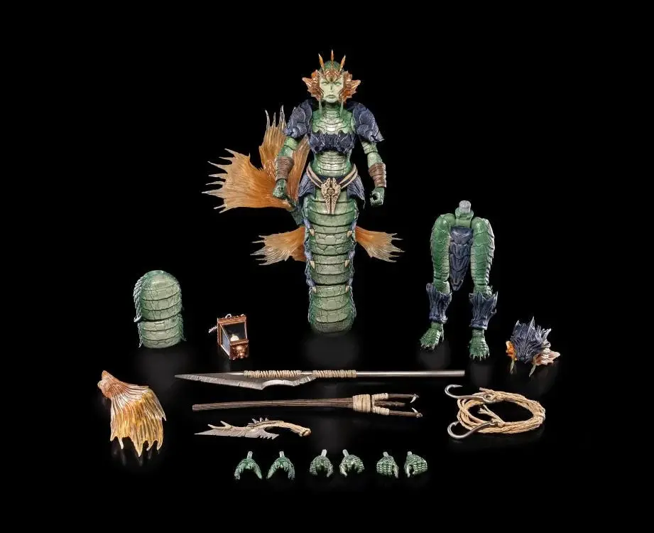 Pre-Order (Deposit) - Mythic Legions: Dawns Of Discovery Sireyn Opalscale (Fishers Guild) Deluxe Action Figure 1